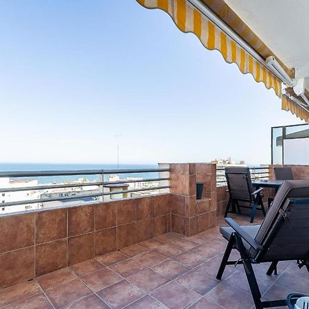 Vistas Azules -- Remodeled, Large Terrace, Spectacular Ocean Views And Beach Level Access Torremolinos Buitenkant foto