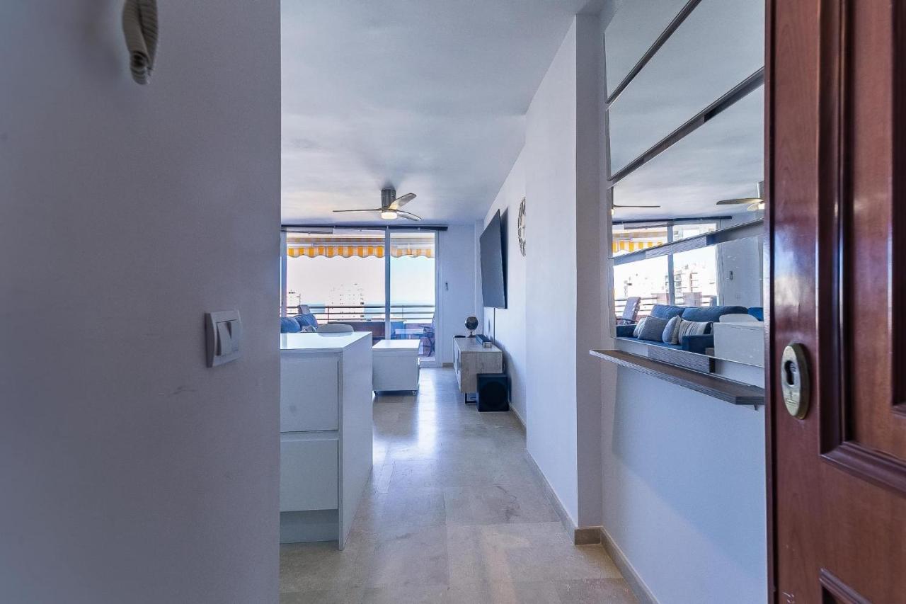 Vistas Azules -- Remodeled, Large Terrace, Spectacular Ocean Views And Beach Level Access Torremolinos Buitenkant foto